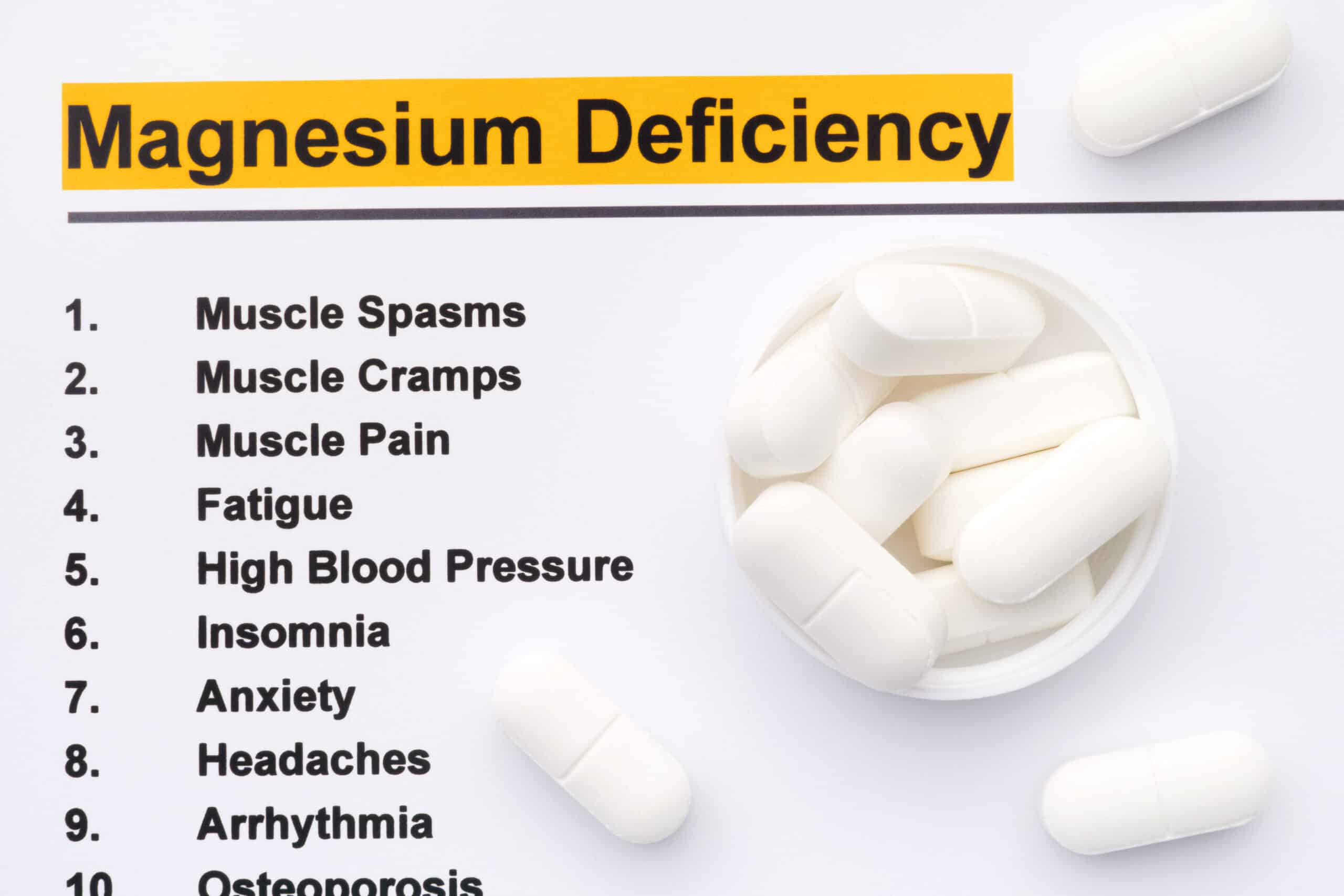 magnesium deficiency